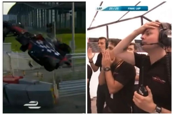 Video: Impactante accidente durante carrera de Fórmula E