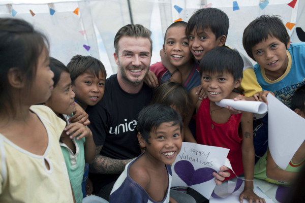 Beckham disfruta ser un padre solidario