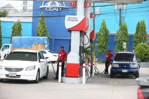 Diésel subirá más de un lempira la próxima semana