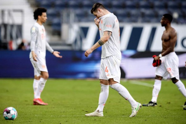 Bayern Múnich pierde y enciende la lucha por el título de Bundesliga