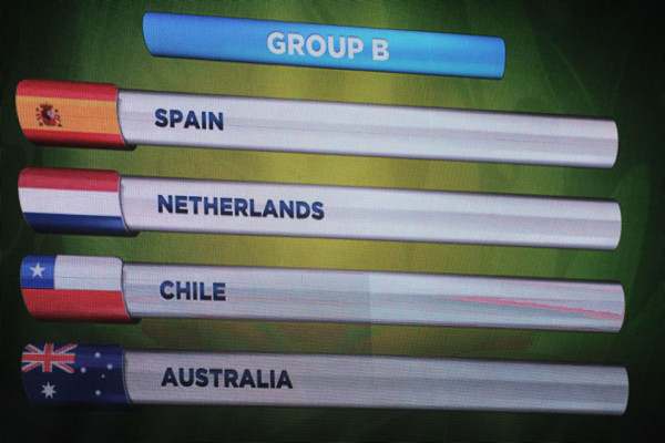 Grupo B: España en un grupo de la muerte con Holanda, Chile y Australia