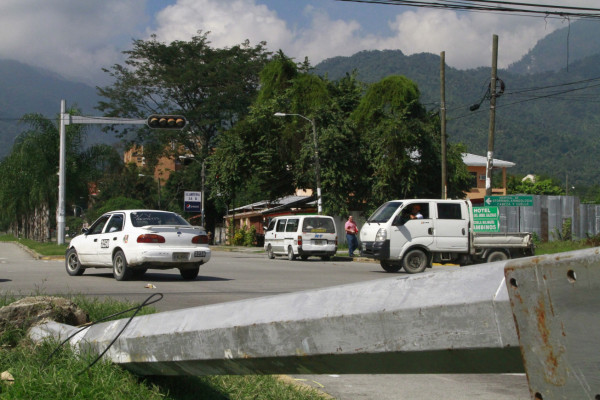Daño de 20 semáforos preocupa a sampedranos