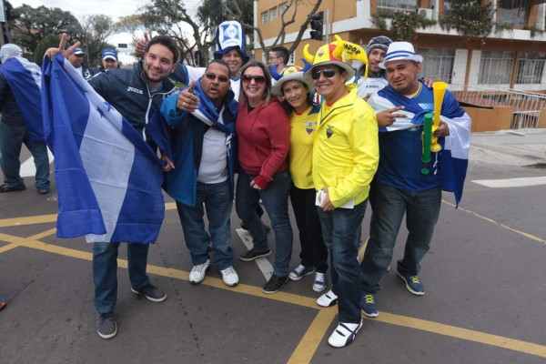 Hondureños ponen la fiesta en Curitiba