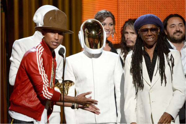 Daft Punk gana el Grammy a la Grabación y Álbum del Año 