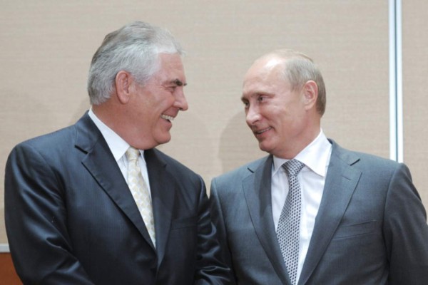 Trump elige a un amigo de Putin como secretario de Estado