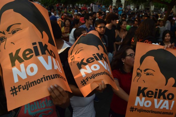 Protestas contra Keiko Fujimori en aniversario de autogolpe
