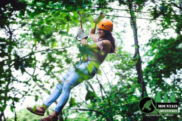 Adrenalina y diversión se vive en el 'canopy' de San Pedro Sula