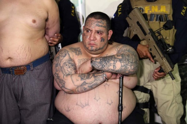 El 'Boxer”, jefe de la 18, hasta lloró de la rabia al ser capturado