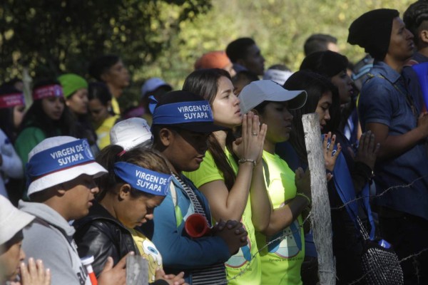 Fiesta juvenil en honor a la Virgen de Suyapa
