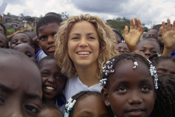 Shakira sella acuerdo para apoyar a la niñez de Honduras