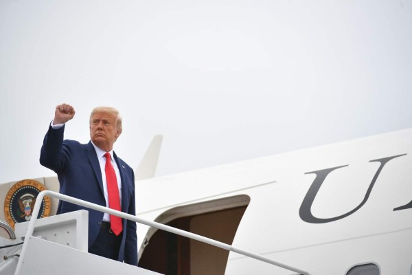 Trump viaja a Kenosha pese a advertencia de que no es bienvenido  