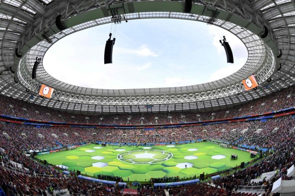 Música y goles, Rusia armó una fiesta total en el inicio de 'su' Mundial
