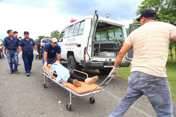 A 17 sube cifra de muertos en accidente vial en Yoro