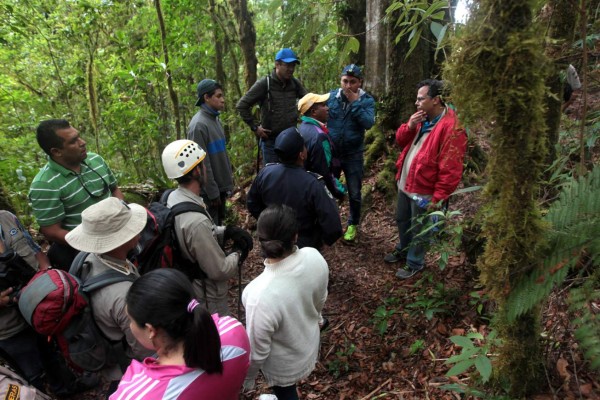 Rescatan a 4 universitarios perdidos en parque La Tigra