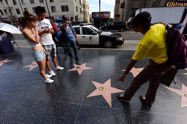 Dañan estrella de Donald Trump en el Paseo de la Fama