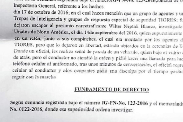 Un policía y un enfermero facilitaron la fuga de Wilter Blanco
