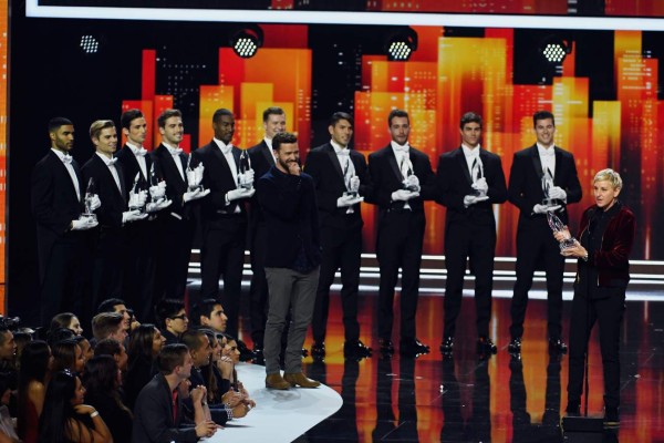 Ellen DeGeneres bate récord en los People's Choice Awards