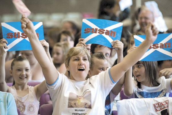 La escocesa Susan Boyle, una reina sin corona