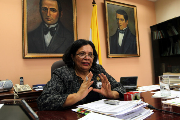 Rectora pide diligencia al Ministerio Público