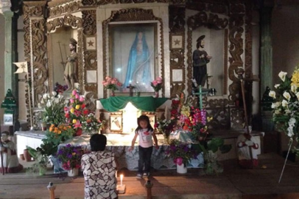 Tres siglos tenía la iglesia que se quemó en Gualcinse, Lempira