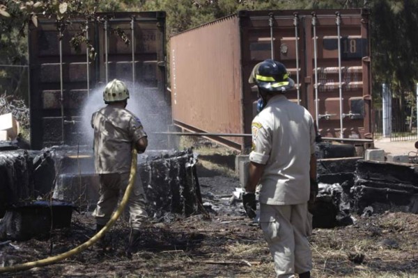 Cuatro incendios se suscitaron hoy en varios puntos de Tegucigalpa