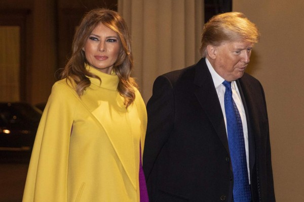 Melania Trump 'saca las uñas' para defender a su hijo