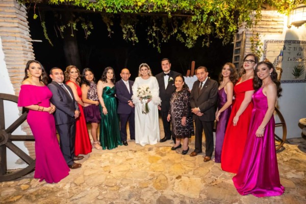 Boda de Alejandra Cruz y Andrei Raudales