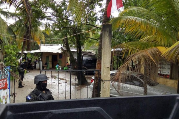 Fuertes allanamientos contra el narcotráfico en Puerto Cortés