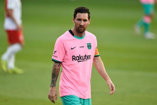 Lionel Messi ha marcado en dos ocasiones en el Barcelona - Girona.