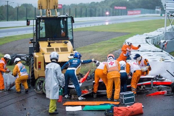 Piloto de F1, Jules Bianchi, sigue muy grave