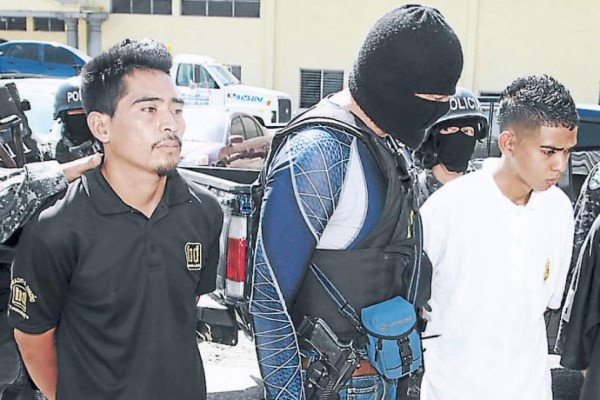 Capturan a supuestos pandilleros de la 18 en el norte de Honduras