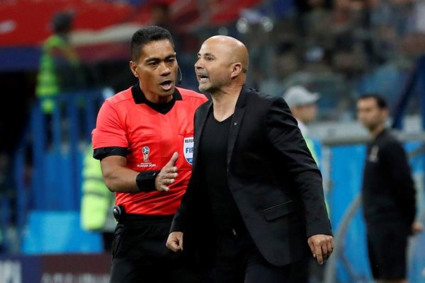 Sampaoli reacciona tras la caída de Argentina
