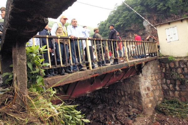 Desastre en la capital