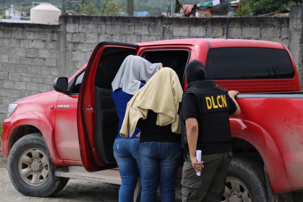 A prisión once acusados de lavado de activos