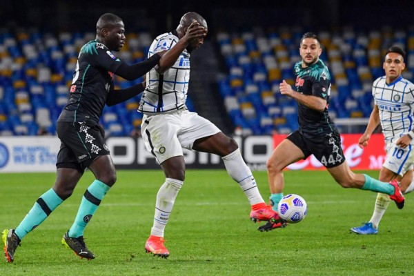 Inter de Milán fue frenado por el Napoli en la Serie A de Italia