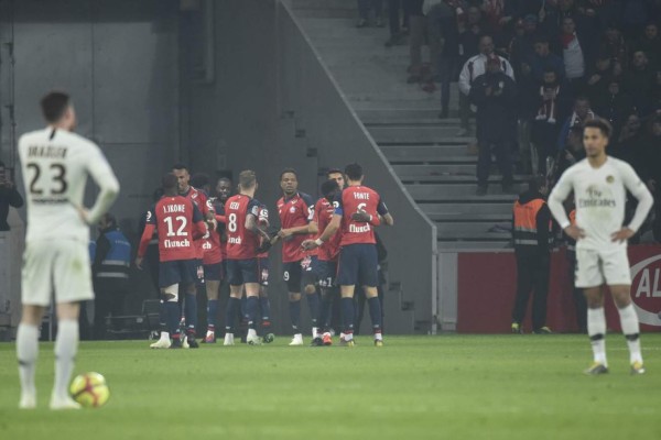 PSG recibe humillante goleada por manos del Lille y sigue sin lograr el título