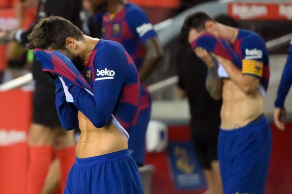 Barcelona se despidió de la Liga de la peor manera