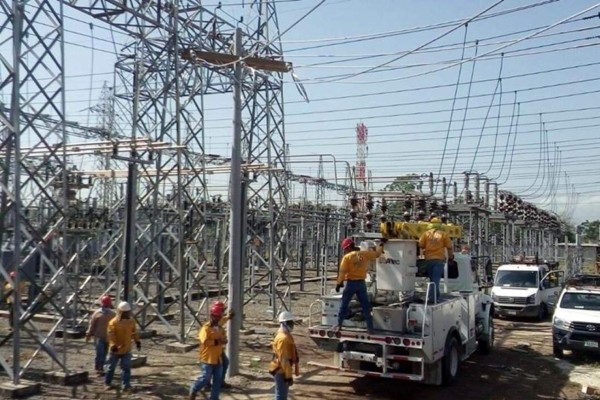 Suspenderán el servicio eléctrico en estas zonas de Honduras