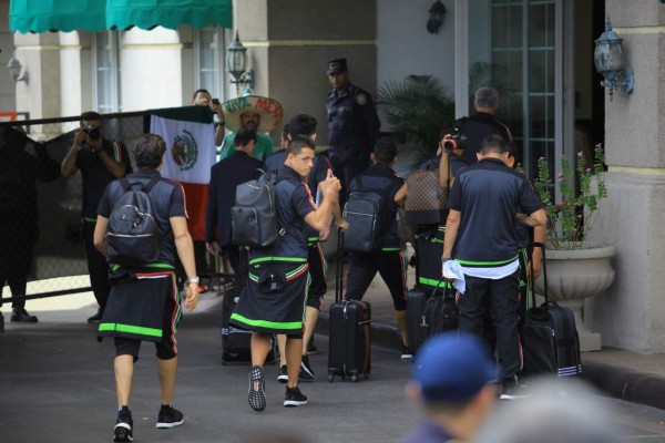 Selección de México ya siente el calor de Honduras