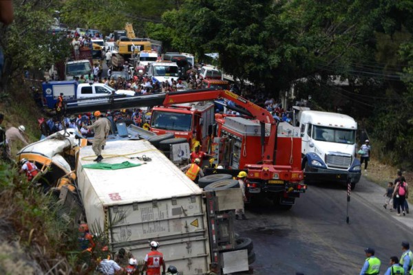 Cuatro carreteras han sido el escenario del 80% de accidentes en Honduras