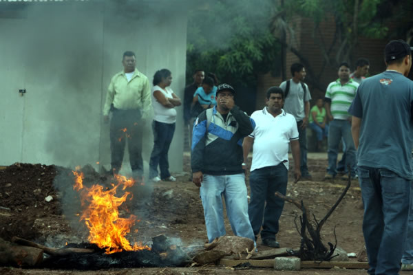 Huelga en la Unah-vs sin suspensión de clases