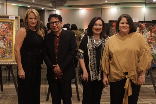 Noche de pintura y altruismo