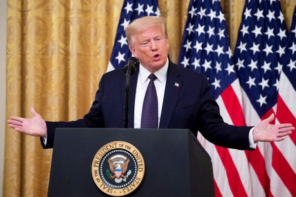 Trump lamenta la 'horrible' decisión del Supremo sobre DACA y pide votar por él