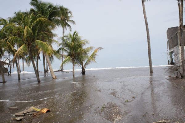 Honduras: Alerta amarilla en Marcovia por marejadas