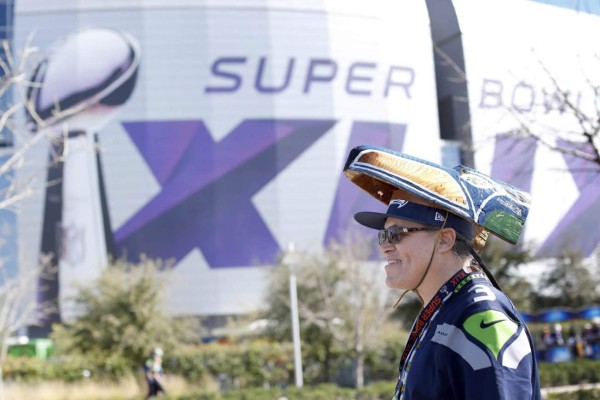 Fotos del ambiente del Super Bowl