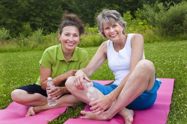 ¿Está en la postmenopausia? Intente hacer ejercicio