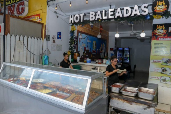 La ruta de las ricas baleadas en San Pedro Sula