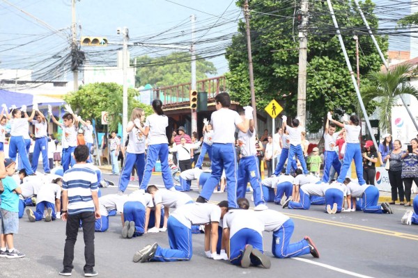 Curiosidades del desfile de escolares en San Pedro Sula
