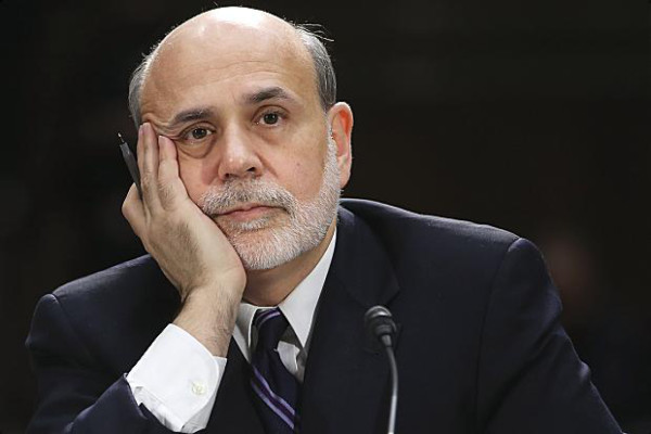 Adiós de Bernanke deja fría a Wall Street