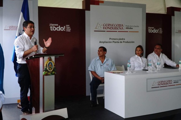 Mil empleos creará la nueva planta de Cervecería Hondureña